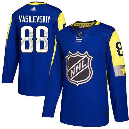 Adidas Lightning #88 Andrei Vasilevskiy Royal 2018 All-Star Atlantic Division Authentic Stitched NHL Jersey - Click Image to Close